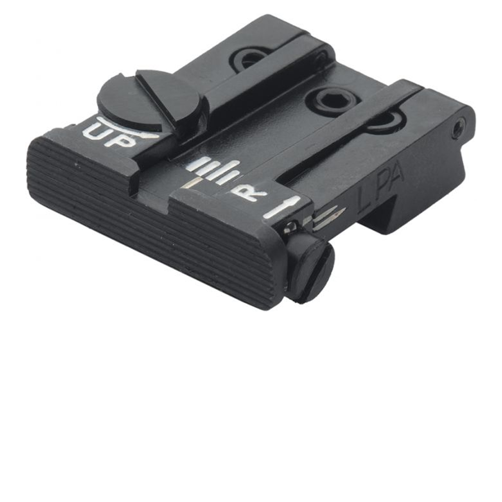 DAS - Defensive Adjustable Sight, Fully adjustable bar-dot-bar