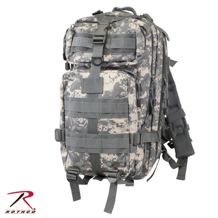 Military Style Compact Transport Backpack ACU Digital Camo Rothco