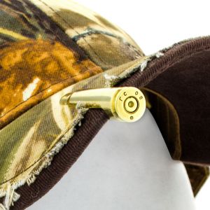 .308 Brass Bullet Shell Casing Hat Clip - 2 Monkey