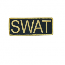 SWAT Law Enforcement Patch - Removable - Small 2x5