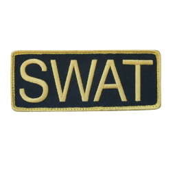 SWAT Law Enforcement Patch - Removable - Large 4x9