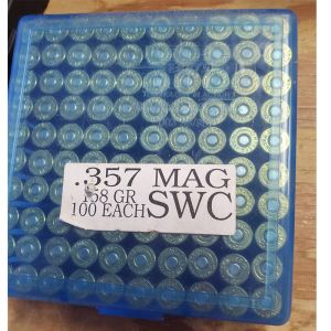 **.357 158gr Reload Ammo - Box of 100