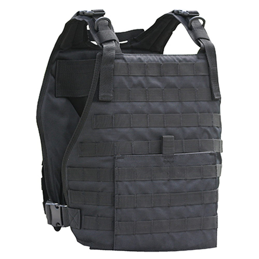 Modular Armor Plate Carrier Vest MOLLE Black - Galati Gear available at ...