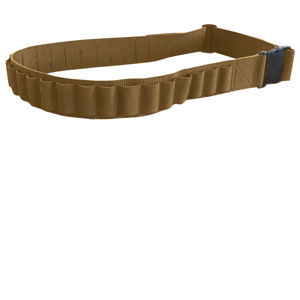 Shotgun Belt with 25 Shell Loops - Coyote Brown - Galati Gear available ...