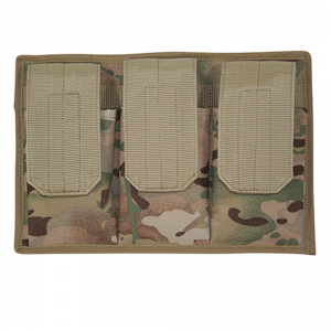 **Magazine Pouch Three Pocket - Hook and Loop Backing Multi Camo - Galati Gear