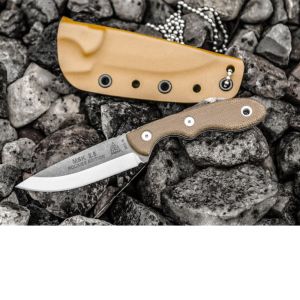 Mini Scandi Neck Knife Rockies Edition - TOPS Knives