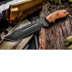 **Steel Eagle Delta Class Knife - Fixed Blade - TOPS Knives