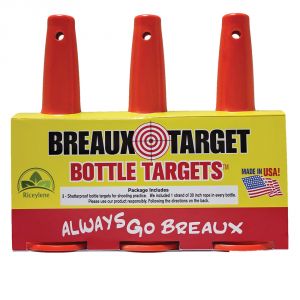 3 Pack Bottle Targets Breaux Outdoors - Thermold