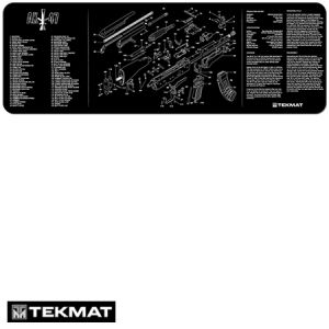 **AK-47 TekMat Gun Cleaning Pad with Exploded View - Beck Tek