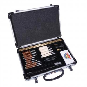 Gunmaster Universal Gun Cleaning Kit - .22 and Larger Caliber - Aluminum Case - DAC