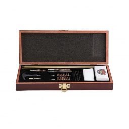 Gunmaster Universal Gun Cleaning Kit with Wooden Box - DAC Technologies