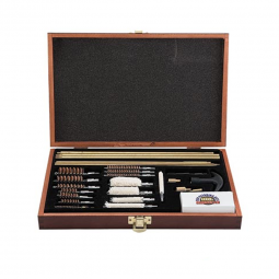 Gunmaster Deluxe Universal Gun Cleaning Kit - Wooden Box DAC Technologies