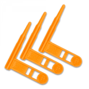 **Rifle Safety Chamber Flag - 3 Pack - Orange - ERGO Grips