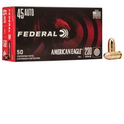 Federal American Eagle .45 ACP 230 Grain FMJ 50rd Box