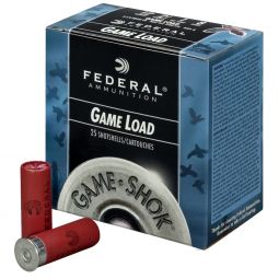 Federal Game Load 12ga 2.75 Inch No. 8 - Box of 25rd