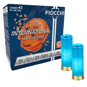 Fiocchi Trap & Skeet 12 Ga 2.75 #9 25rd Box Ammunition