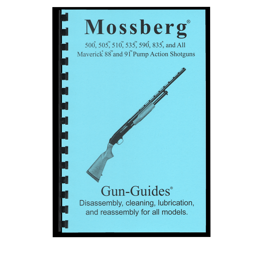 Mossberg Maverick Shotgun Disassembly & Reassembly Guide Book - Gun ...