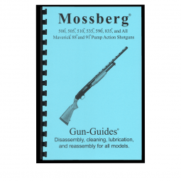 Mossberg Maverick Shotgun Disassembly & Reassembly Guide Book - Gun Guides