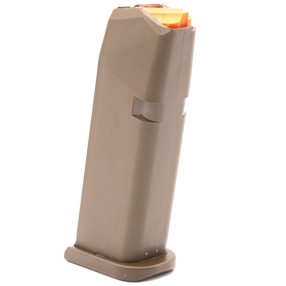 Glock 19 9mm 15 Round Factory Magazine - Flat Dark Earth available at ...