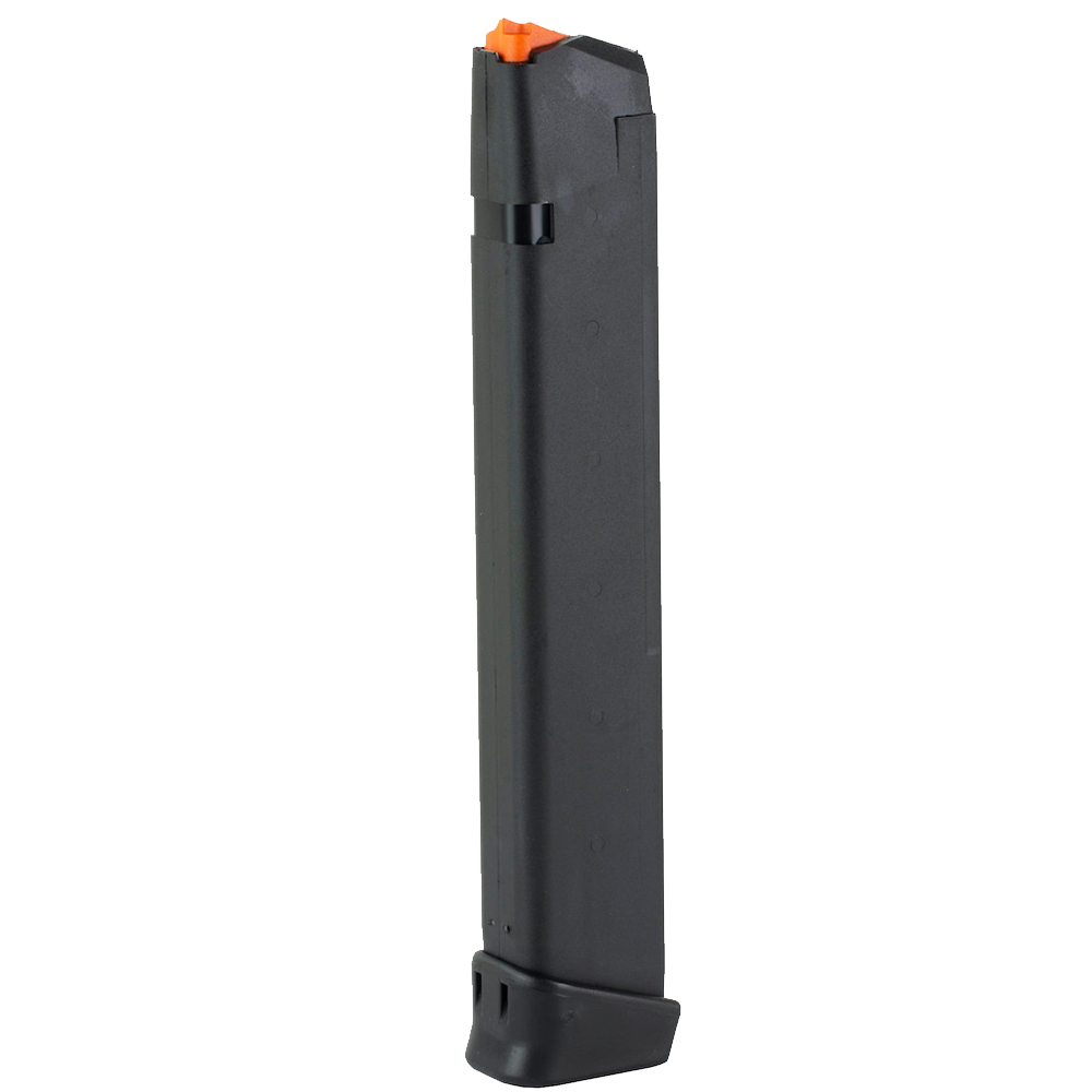 Glock 17 19 34 9mm 33 Round Factory Magazine - Black available at ...