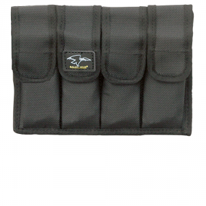 Pistol Magazine Pouch - Four Pocket - MOLLE Hook and Loop or Belt - Galati Gear