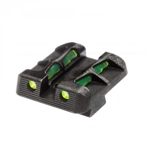LiteWave Rear Sight for Glock 9mm .40 Cal. .357 Sig - HiViz