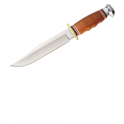 Ka-Bar Bowie Field Knife - Brown - Fixed Blade - Kabar Knives