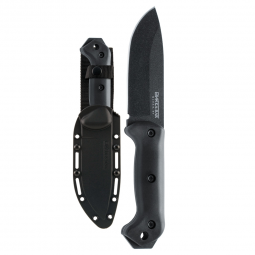 Ka-Bar Becker Campanion Knife - Fixed Blade - Hard Plastic Sheath - Kabar Knives