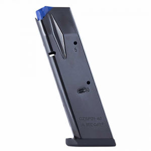 Mec-Gar CZ75B 85B SP01 Shadow Shadow 2 .40 Cal. 10 Round Magazine - Blued