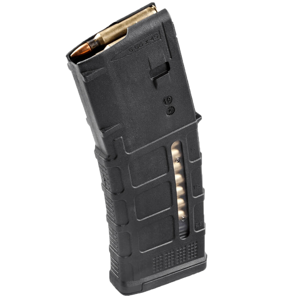 PMAG AR-15 M4 .223 5.56x45 30 Round Window Magazine M3 - Black - Magpul ...