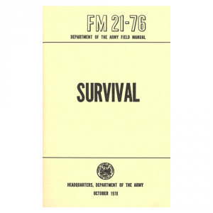 Survival Handbook Military Manual Book - Militaria Press
