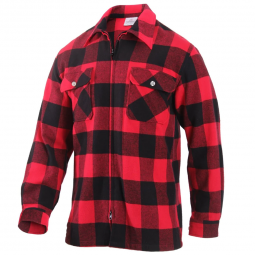 Concealed Carry Flannel Shirt – Red - Rothco