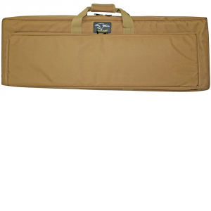 **Double Discreet Square Rifle Case - 38 Inch Coyote Brown - Galati Gear