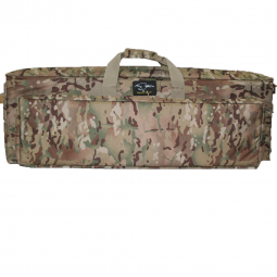 Double Discreet Square Rifle Case - 38 Inch - Multi Camo - Galati Gear