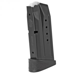 S&W M&P Compact 9mm 12 Round Factory Magazine - Finger Rest - Blued