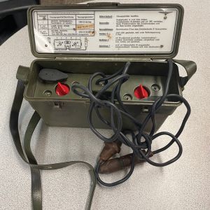 German Battery Box with Optic Light