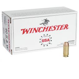 Winchester Full Metal Jacket 45 ACP Ammo 230gr 100 Rounds - Brass Casing