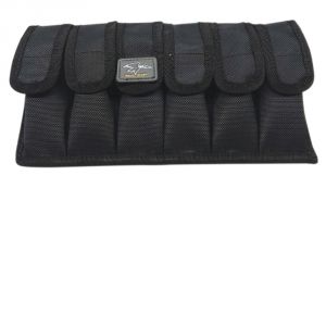 Pistol Magazine Pouch - Six Pocket Black - Galati Gear