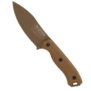 Becker Nessmuk Fixed Blade Knife with Celcon Sheath - Burnt Bronze - Kabar Knives