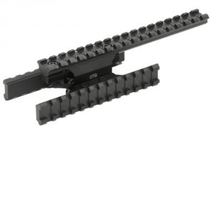 Mosin Nagant Tactical Tri Rail Mount with Rail Guards - UTG Leapers