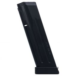 Mec-Gar Witness Tanfoglio LF Competition .38 Super 19 Round Magazine - Black - Mecgar