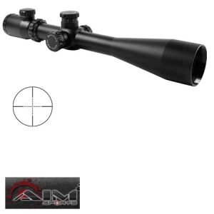 **10-40x50 Mildot Reticle Dual Illuminated Scope with Rings-Aim Sports