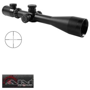 **4-16x50 MilDot Reticle Dual Illuminated Scope with Rings - Aim Sports