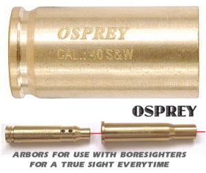 **40 S&W - 10mm Auto Arbor for use with 30 Carbine Bore Sight - Osprey