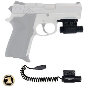 **Red Laser Sight with Universal Rail Mount and Pressure Pad - Osprey