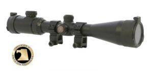 **3-12X50 MilDot Reticle Scope with Rings - Lifetime Warranty - Osprey