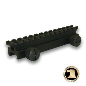 **AR15 Riser Mount - Picatinny Style for Flattop AR-15 - Black -Osprey