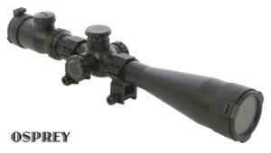 **6-24x50 MilDot Reticle Scope with Rings Lifetime Warranty Osprey