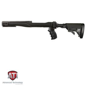 **Ruger 10/22 Strikeforce Folding Stock with Recoil System Black - ATI