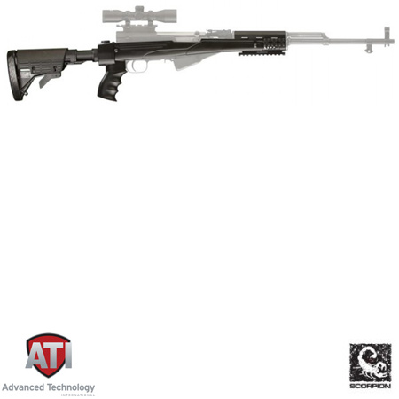 * SKS Strikeforce 6 Position Collapsible Side Folding Stock - ATI ...